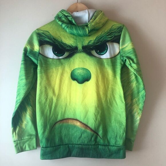 🟡 Grinch Off Brand Hoodie - Picture 2 of 4